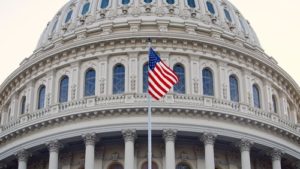 , two United States flags flew over the U.S. Capitol on May 13, 2020 to honor Mr. Li Hongzhi, the founder of Falun Gong. 
