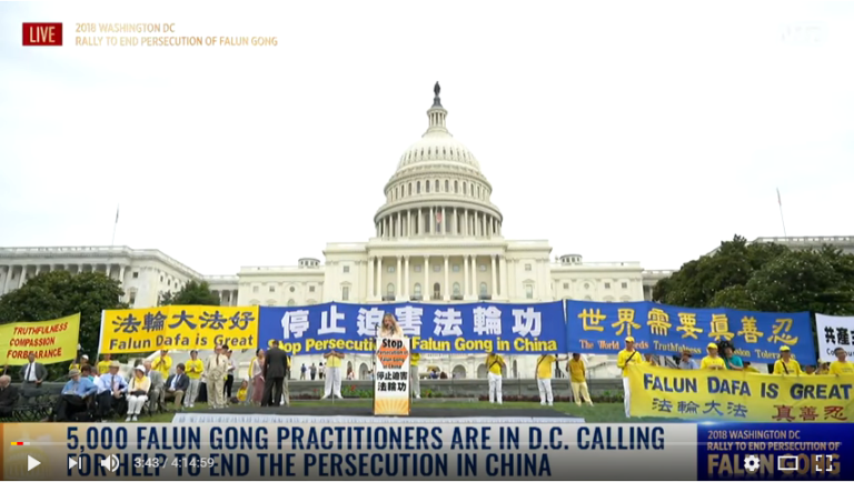 Falun Gong in Washington D.C.