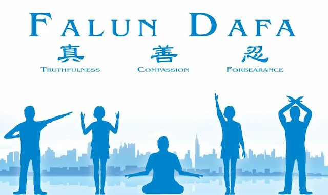 Falun dafa five sets of exercises demo
