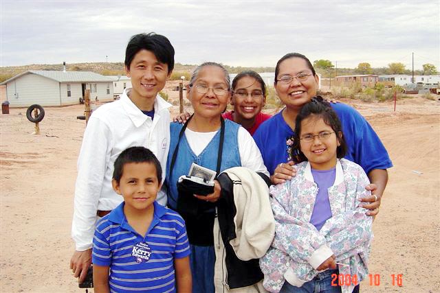 Navajo Native American Family