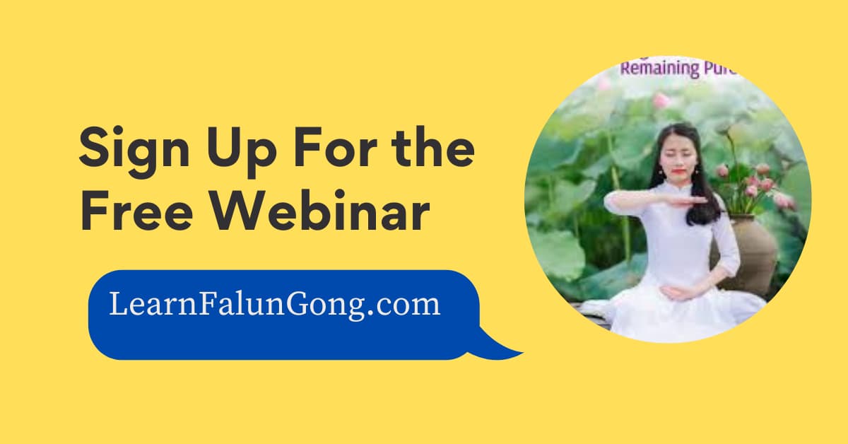 Free Live Falun Gong Mediation Webinar
