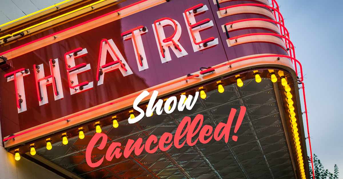 theaters cancel shows